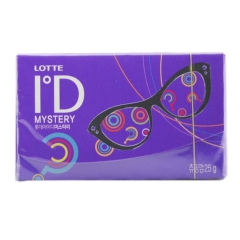 韩国LOTTE乐天ID混合口香糖25g清新口气综合梅果味进口...