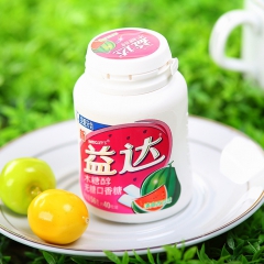 箭牌益达木糖醇1*6盒*6瓶 无糖口香糖 约40粒