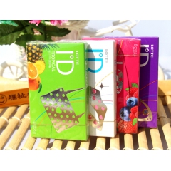 韩国进口零食糖果 一箱84个 乐天ID口香糖