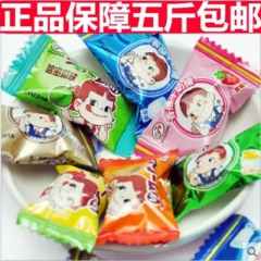 正宗原装不二家硬糖果零食结婚庆喜糖批发散装500g约110颗