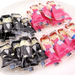 好邻居牵手一生硬糖牛奶味 结婚庆喜糖 创意情侣糖果散装500...