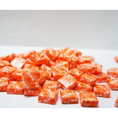 厂家直销10kg柏士散装糖(香橙味) 散装硬糖