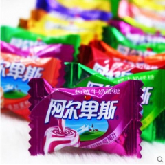 阿尔卑斯牛奶硬糖 婚庆喜糖 休闲食品 一件10斤 独立小包装...