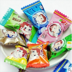 不二家糖果 牛奶水果糖 硬糖 多口味混合 结婚喜糖散装糖果5...