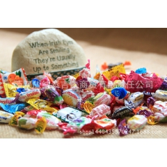 泰国进口水果糖混合什锦杂糖喜糖硬糖多种水果味254g 批发可...