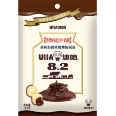 新品 休闲糖果食品零食 悠哈牛奶糖 多种口味 120g/袋