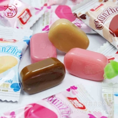雅客纯珍特浓牛奶味草莓多口味硬糖 结婚庆喜糖果一箱20斤批发