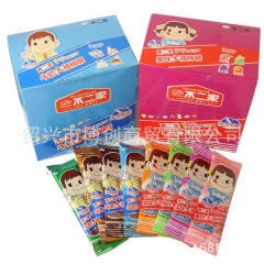 正品 不二家大棒棒糖系列 牛奶/水果味 喜糖10g 28根/...