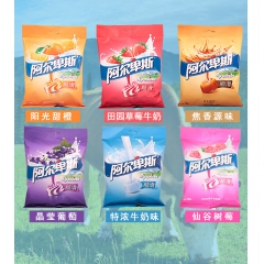 休闲糖果 袋装婚庆糖果 喜糖 150g阿尔卑斯水果硬糖 批发...