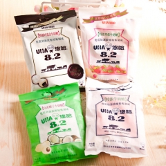 UHA悠哈特浓牛奶糖果 特浓巧克力糖果 休闲零食102克*1...