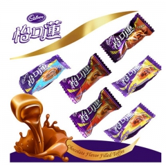 怡口莲3kg整箱 散装原味夹心太妃糖/结婚喜糖/婚庆糖果 批...