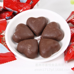 甜蜜1派心恋夹心巧克力婚庆喜糖精品糖果休闲零食小吃整件批发
