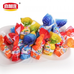 喜相逢水果味夹心硬糖 30斤一箱 散装年货婚庆休闲零食厂家批...