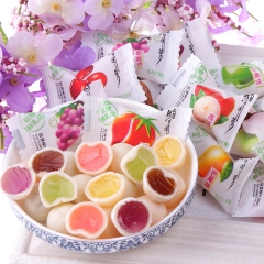 一定红自然风脆皮乳球 夹心软糖整件30斤散装批发厂家直供促销