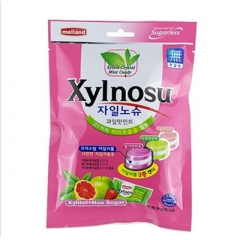 韩国进口食品 糖果 国际无糖三层夹心薄荷糖 无糖系列水果味