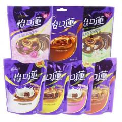 怡口莲夹心太妃糖90g克/原味 婚庆喜糖果 休闲零食 整箱2...