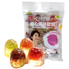 好利源夹心果汁软糖250g/袋水果软糖多口味混合装休闲零食品...