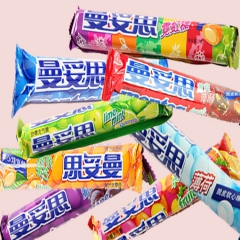 正品 曼妥思夹心软糖37g 休闲零食 超市食品批发 1盒*2...