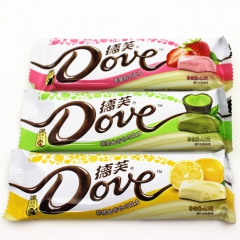 热销新品德芙草莓抹茶柠檬巧克力43g*12条/盒516g婚庆...