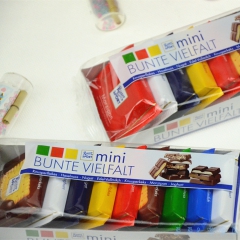 德国进口 ritter sport运动7色迷你巧克力150g...