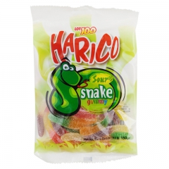 1百份HARICO蛇形酸味软糖150g 进口零食 马来西亚 ...