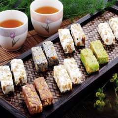 批发 台湾利耕牛轧糖（综合味） 250克*36包 休闲糖果不...