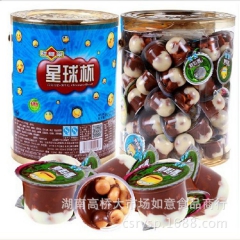 甜甜乐星球杯 950克 桶装饼干巧克力杯 12瓶/件  同城...