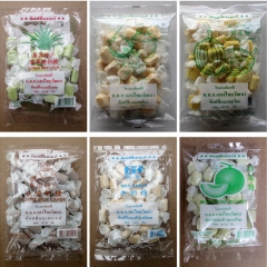 泰国进口糖果110g 6味 食品 榴莲糖/椰子办公室休闲零食...