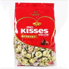 休闲零食  好时kisses散装1000g   榛仁巧克力