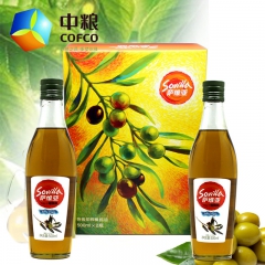 中粮悠采萨维亚特级初榨橄榄油500ml*2礼盒 24小时即采...