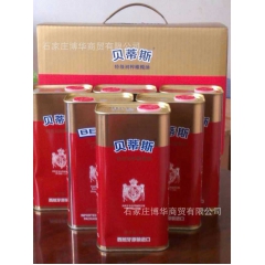 贝蒂斯原装进口特级初榨橄榄油1000mLX6桶礼盒