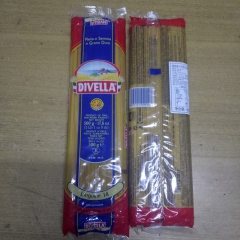Divella意大利面戴维娜 14号直条扁面500g意面通心...