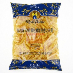 莫利牌 意大利面 螺旋形意大利面 366# 单色螺旋面 50...