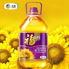 经销批发福临门非转基因压榨葵花籽油4.5L 一级食用油 中粮...