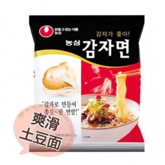 韩国原装进口 方便面 农心 NONGSHIM 土豆面袋面 劲...