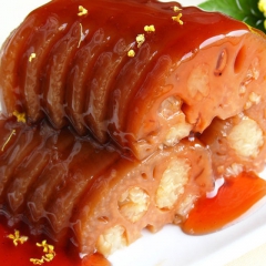 1kg装江苏扬州特产怡味莲糯米香藕段批发清仓特价厂家直销