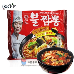 韩国进口八道超辣海鲜面 李延福火杂烩面拉面方便面139g*3...