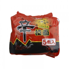 批发韩国风味方便面 上海产辛拉面 煮面 农心香菇牛肉面120...