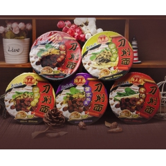 省级代理鲜乐福刀削面方便面