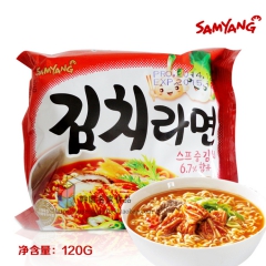 韩国进口拉面 三养泡菜方便面 三养辣白菜拉面120g*40袋...