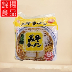 新日期 日本进口鹿儿岛味增猪骨汤方便面 九州速食泡面