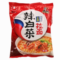 韩国汤味农心辣白菜拉面120g*40袋 方便面整箱批发袋装速...