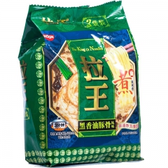 日清拉王黑香油豚骨方便面   111g三连包 泡面