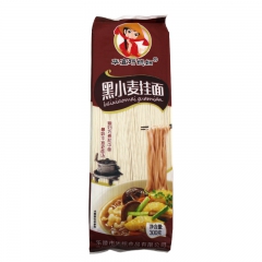 厂家现货供应 纯天然黑小麦挂面 优质长寿挂面  富硒黑麦挂面