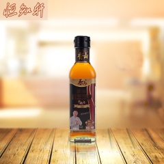 恒知轩香山调和黑芝麻油 食用油玻璃瓶装重庆特产280ml