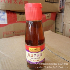 怡泰批发 李锦记纯香芝麻油 100%纯芝麻油115ml*12...