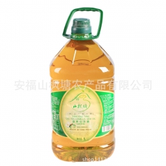 山枫塘 冷压榨江西山茶油 茶籽油 食用油5L 春节年货送礼品...