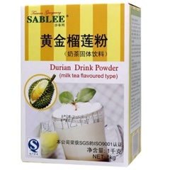 朱师傅/沙布列黄金榴莲奶茶粉 三合一珍珠果味奶茶原料1kg
