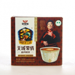 【爆款】阿妈手工坊草原情内蒙古特产咸味普洱奶茶粉300g高端...