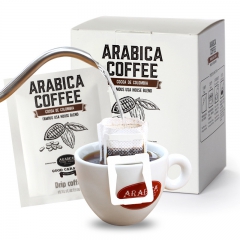 原装进口浓缩挂耳式咖啡 哥伦比亚中度烘培咖啡豆现磨纯黑咖啡粉